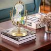 30 Minutes Metal Retro Glass White Sand Hourglass Timer Computer Next To the Office Decoration