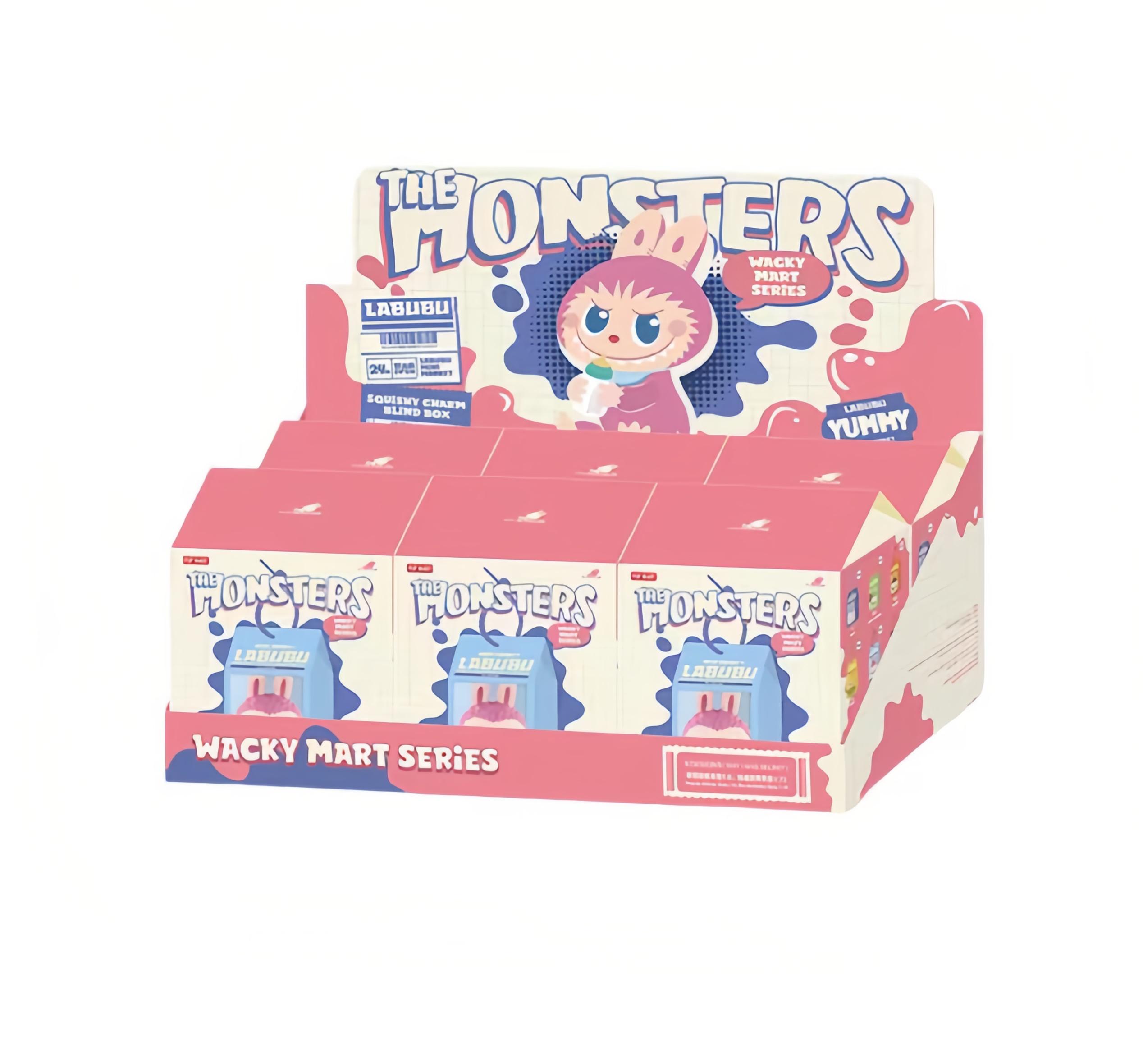 

POP MART THE MONSTERS «Магазин странных вкусов» Сквиши Блайнд Бокс – Одиночный/Полный набор из 6 Blind box-Six pieces