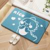 Bathroom Mats Bathroom Absorbent Floor Mat Fall and Winter Non Slip Toilet Door Mat Winter Carpet Toilet Household Mat