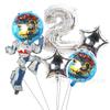 6 ks fóliové balónky narozeninový motiv Party dekorace Potřeby pro miminko Chlapecké děti Hračky Air Globos