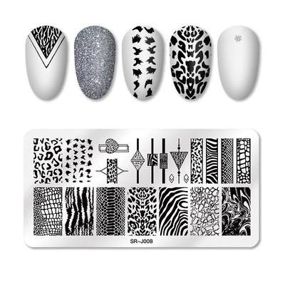 Nail Art Stamping Template Nail Decoration Designed Image Plate