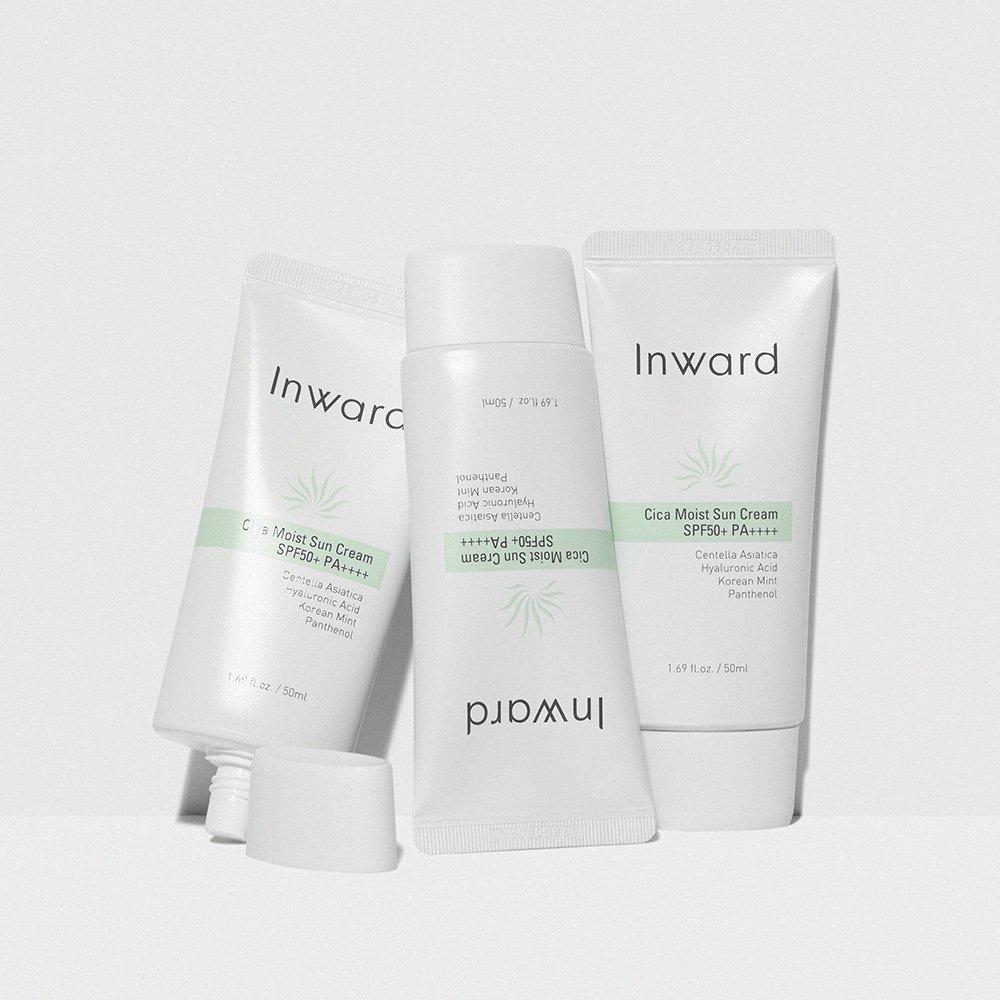 Inward Cica Moist Sun Cream SPF50+ PA++++ 50ML