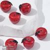 Creative Glass Fruit Beads for Handmade DIY Strawberry Apple Jewelry Necklace and Bracelet Accessories