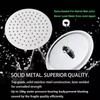 C Bristan 200mm Abs Ultrathin Round Fixed Head Shower Head Bathe Tool Bathroom