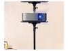 Portable Projector Tripod Stand with Pan-Tilt Tray for Home and Bedside Use