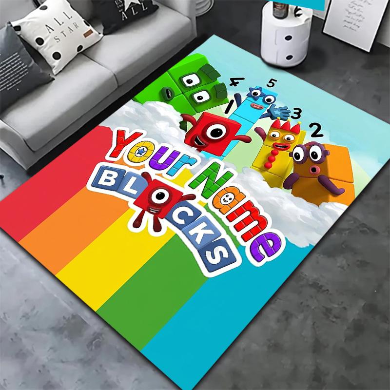 Wolken Individueller Name Teppich Teppich Für Wohnzimmer Schlafzimmer Haus Sofa Dekoration Kinder Spielen Rutschfeste Bodenmatte