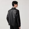 JOEONE Men's Slim Fit Sheep Leather Jacket