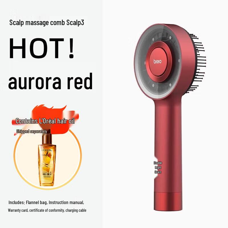 

Breo Scalp 3S Smart Scalp Massager with Red Light Therapy