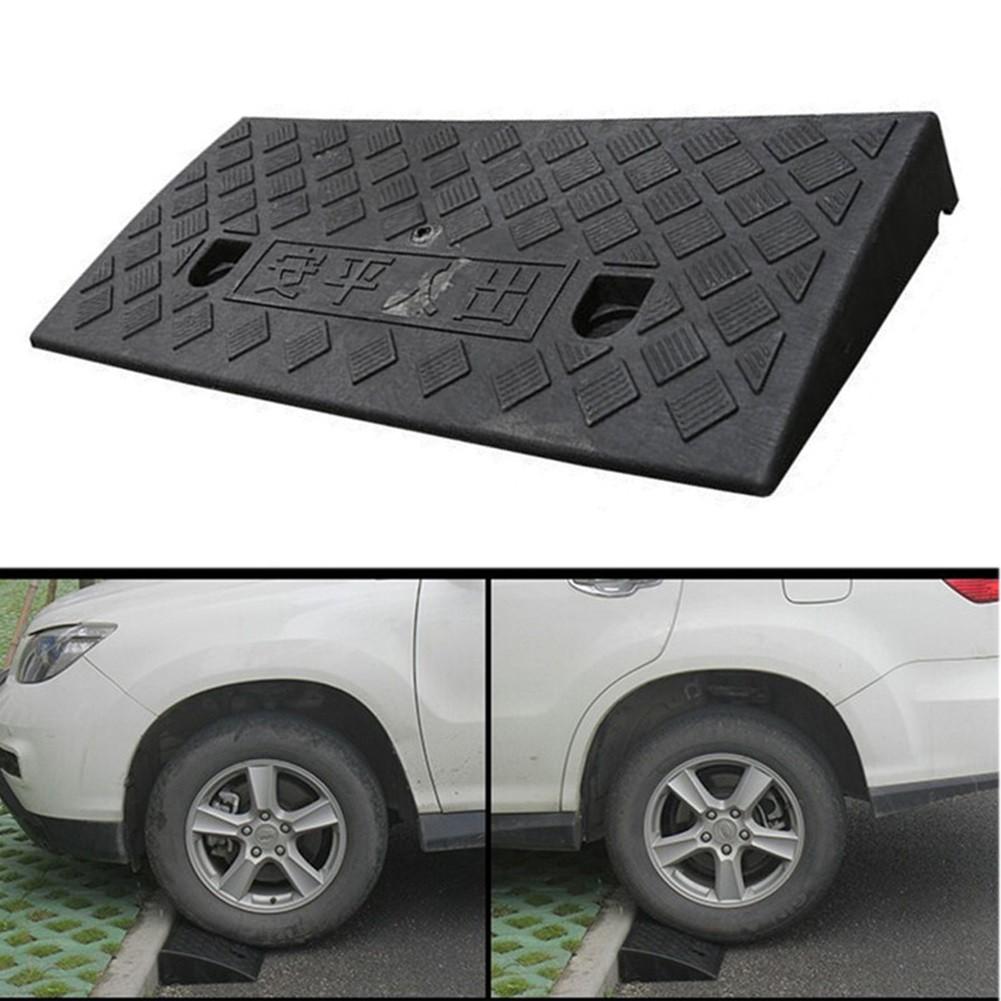PE-Kantenstein für Rampe 19,68x5,11x1,57 Zoll Rutschfester Türschwellen für Rollstuhl