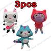 *Nuovissimo Giocattolo Peluche Casa delle Bambole Gabby Gatto Mercat Animali di Peluche Cartoni Animati Sirena Peluche Bambola Regali di Compleanno Natale per Bambini