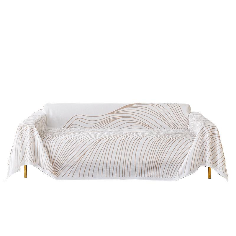Zomer Koel Sofa Handdoek Sofa Rugleuning Hoes Handdoek Vochtabsorptie Ademend Sofa Hoeslaken Hoes Doek Volledig Bedekt