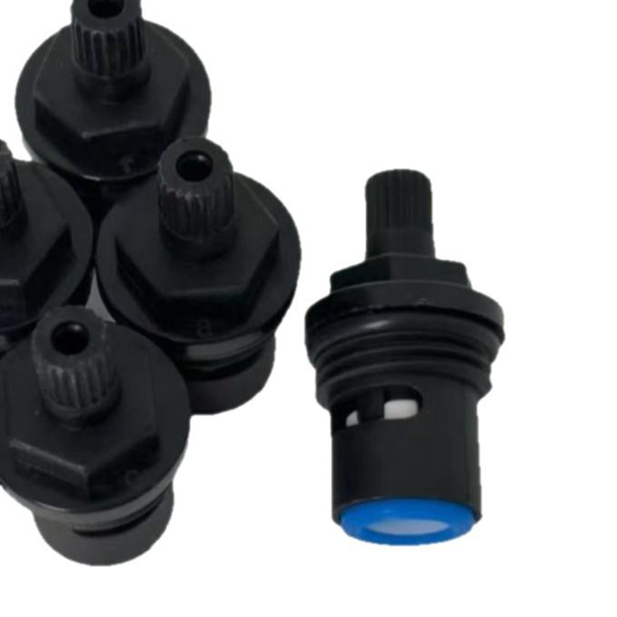Universal Quick-Open Ceramic Valve: Hot/Cold Angle Valve for Bathroom Faucet Repair & Installation.