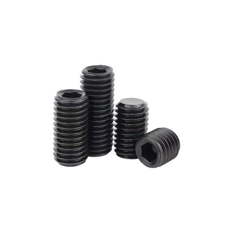 Class 12.9 Inner Hex Flat Head Headless Grub Screw M3-M12