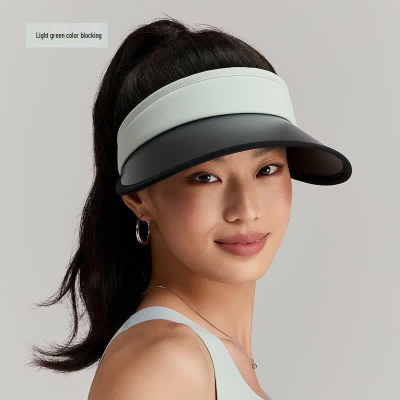 Zauo Women s Anti-UV Sun Visor Hat One Size