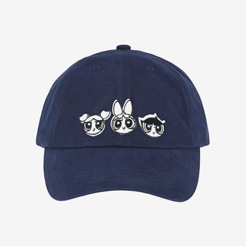 

Merci Anne S Powerpuff Girls Ball Cap_MB9ACW2 NAVY(45)_FFF