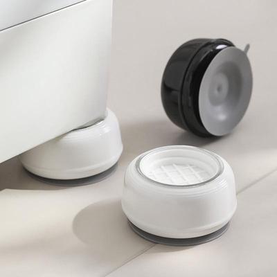 Universal Washing Machine Anti-Vibration Stand: Elevated, Anti-Slip Foot Pads for Drum Machines