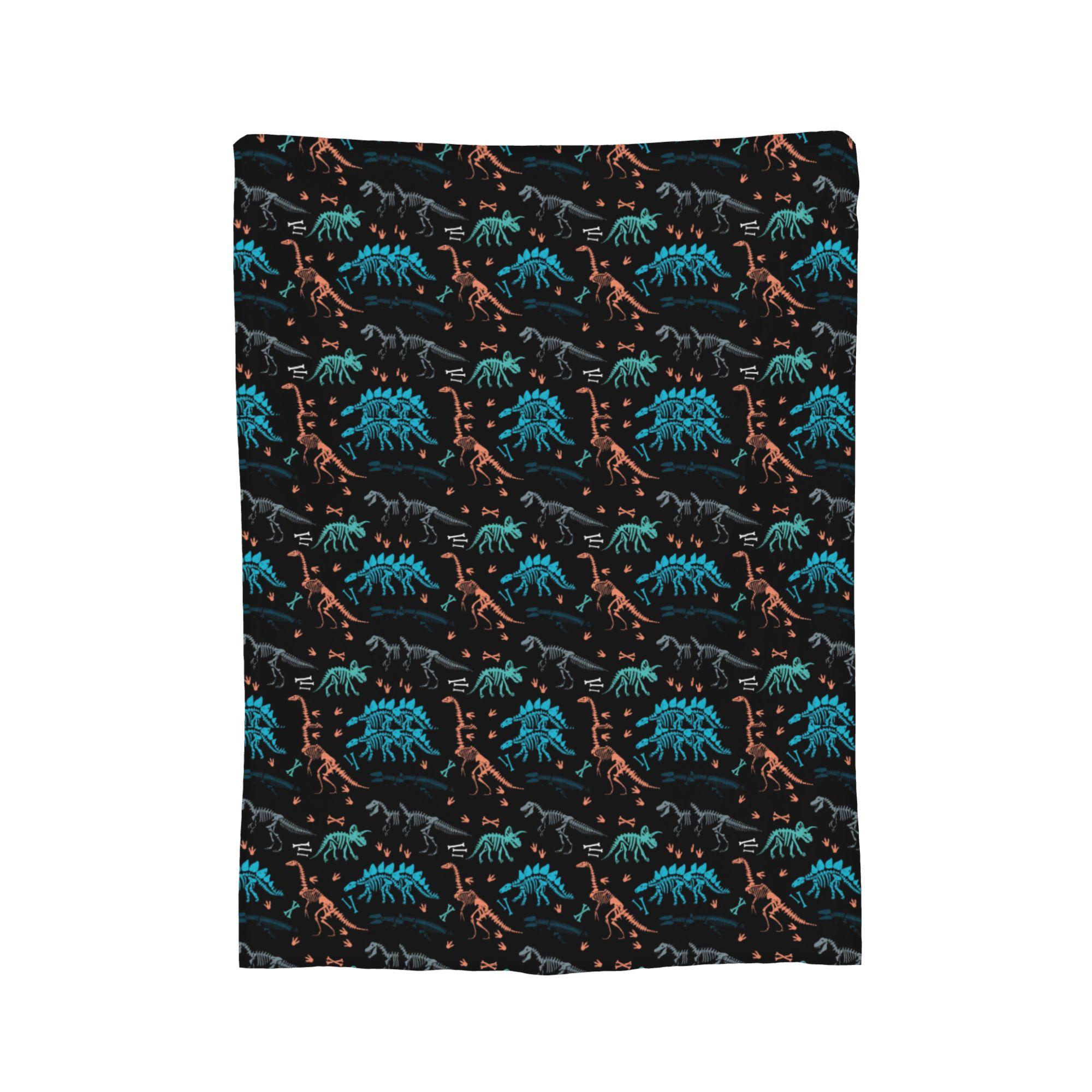 Народный цветочный динозавр одеяло фланель текстиль декор милый дино зеленый многофункциональный ультрамягкий плед для дома путешествий стеганое одеяло 30x40in