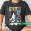 Godzilla Pop Art T Shirt | Vintage Monster Movie Tee