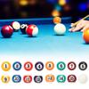 16PCS Plastic Mini Billiard Ball Mini Pool Ball Billiards Ball Set  Billiard Supplies