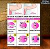 Home Fitness Weight Loss Exercise Plan Poster