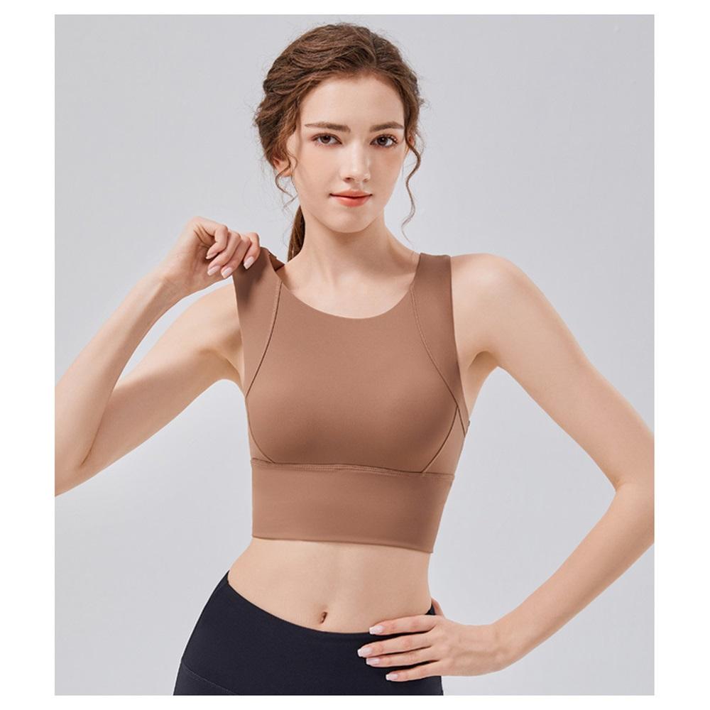 High-intensity Summer Sports Tennis Yoga Underwear, Shock-absorbing, Fitness And Running One-piece Fixed Chest Pad, A Bestseller