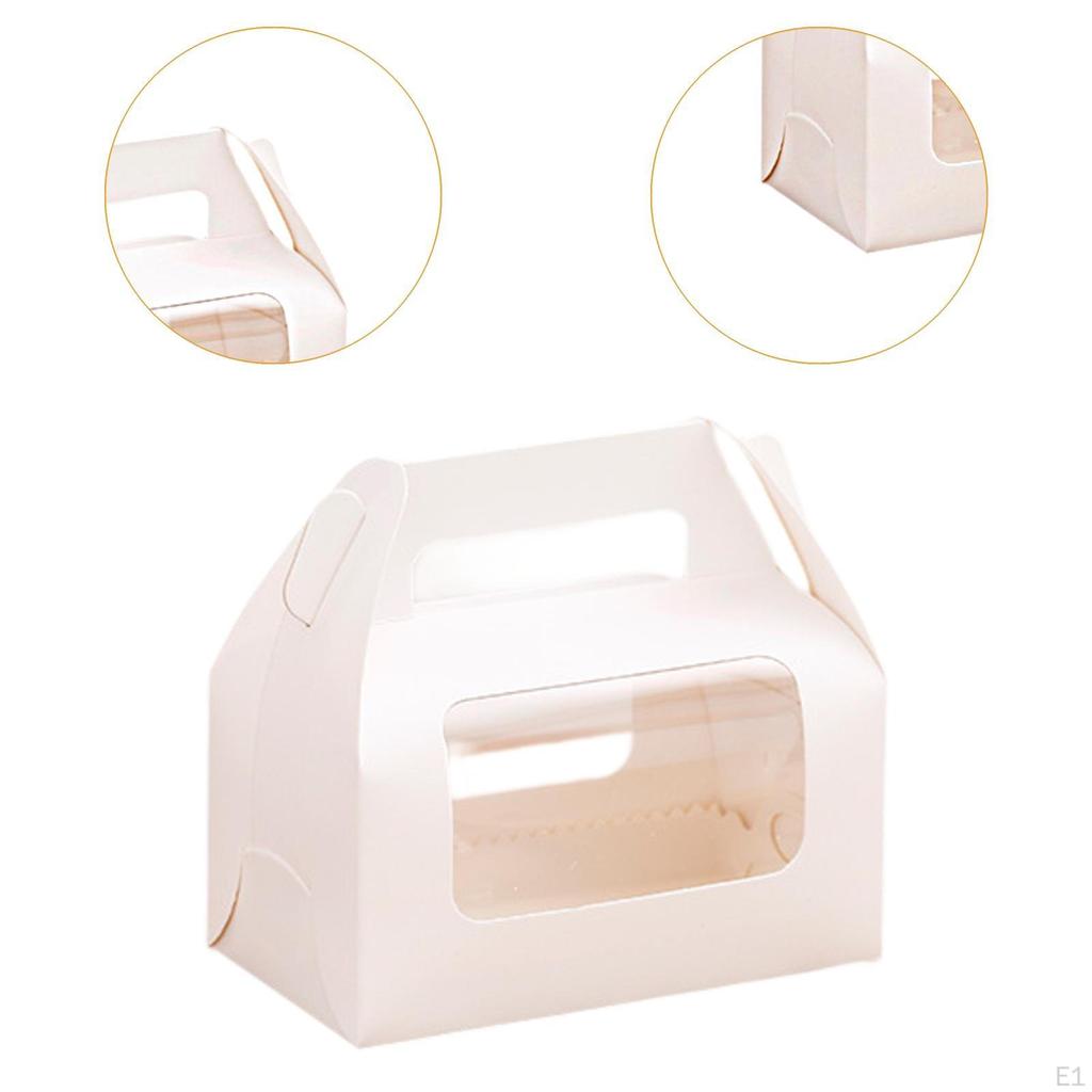 10 Pack Cake Boxes for Cakes, Muffins, And Cookies Events Gatherings