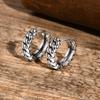 Dragon Hoop Earrings, Hoop Earrings, Huggie Earrings, Huggie Hoop,Gothic Jewelry, Mens Hoops, Dragon Earrings,Snap Closure Hoops