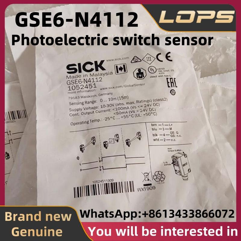 GTB6-P4211 P4212 N4211 N4212 P4231 GTE6-N4211 N4212 P4211 P4212 P4231 N4112 P4112 Genuine SICK photoelectric switch sensor