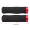 A Pair of High Density Soft Sponge Hard Plastic Mountain Bike Handlebar Cover Lock Grips Cycling Accessory