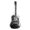 Guitar Dust Cover Transparent PVC Water Proof Acoustic Electric Guitar Cover Protective Storage Bag for 40in 41in Guitar