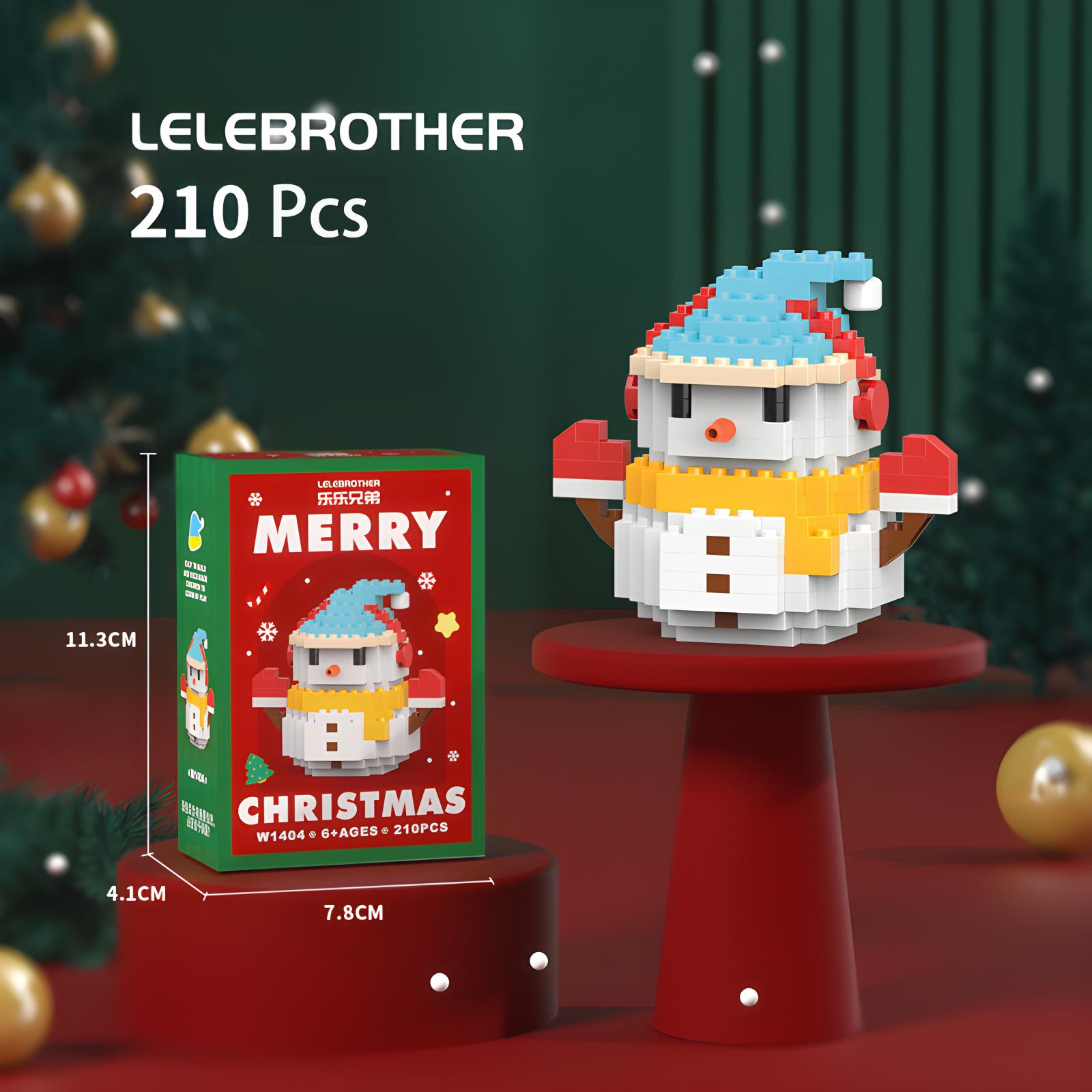 First-Class Christmas Present Ideas Tiny Scale High-Standard Assembly Block High-Standard Collection Premium-Quality Santa Premium-Quality Claus No Box