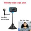1080p HD Webcam with Built-In Microphone for Desktop & Laptop - Ideal for Online Classes, Exams, and Live Streaming