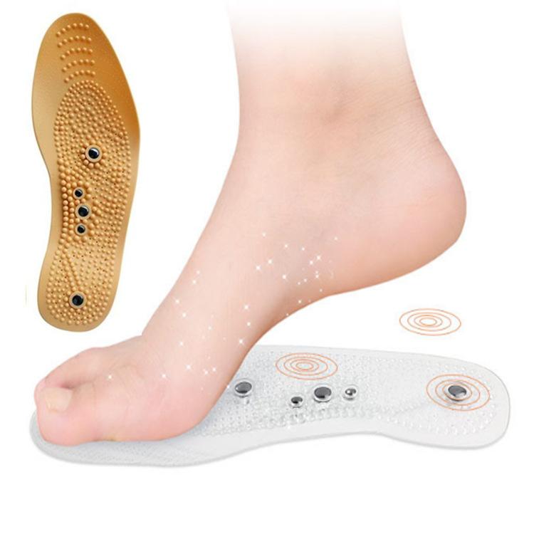 5 Magnetic Acupressure Insole Acupoint Magnetic Massage Slim Style Insole Reflexology Shoe Pads