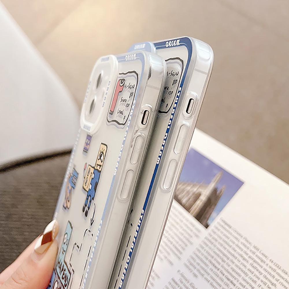 Vysoce transparentní pouzdro na telefon pro iPhone 11 13 XR 15 14 Pro Max iPhone 12 16 7 8 Plus XS Max Samsung A15 A55 A05 Redmi 12 13C 13 9