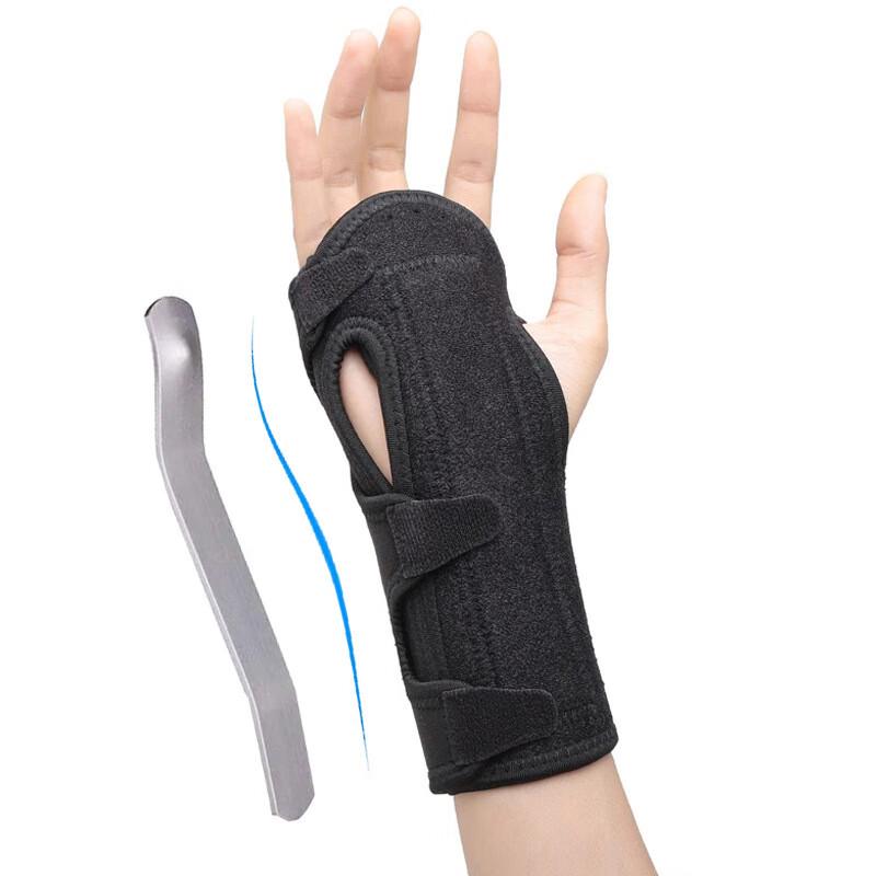 Регулируемый спортивный фиксатор запястья с металлической шиной