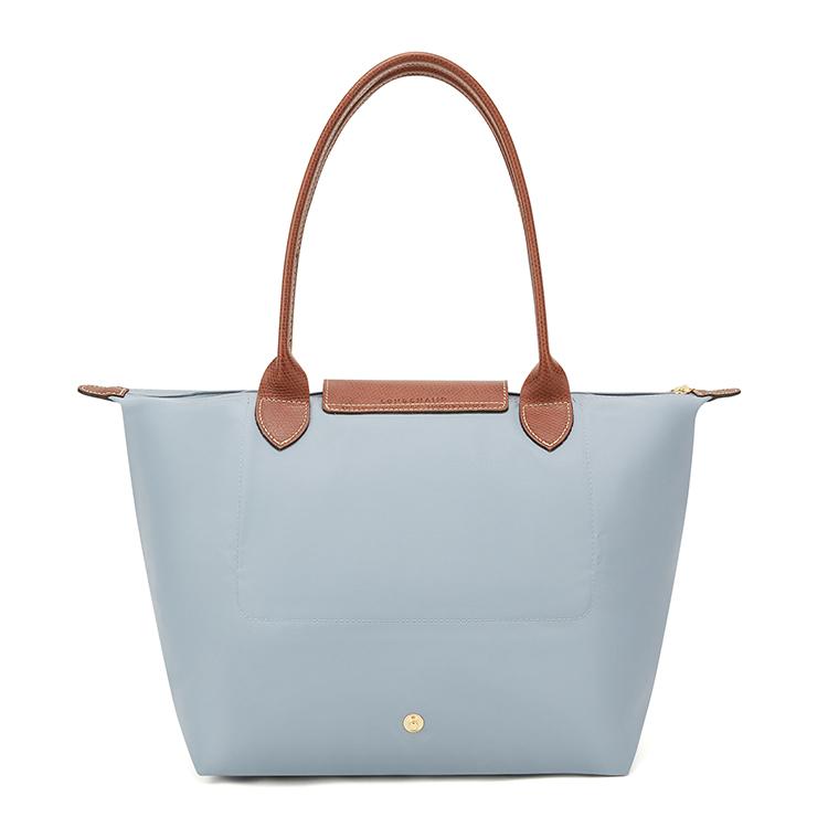 Longchamp Le Pliage Reißverschluss Recyceltes Canvas Tragetasche Damen Tragetaschen Stahl 2605089P80