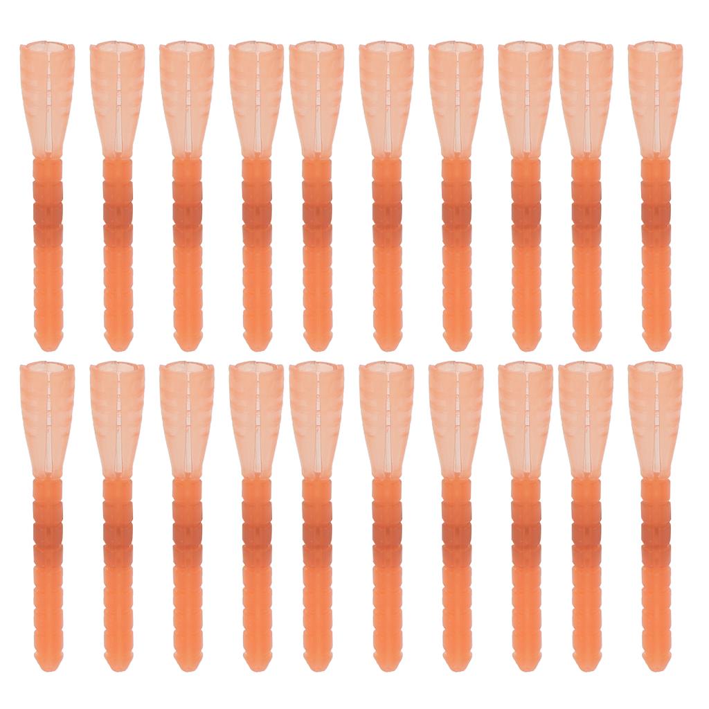 20 STÜCKE EVA Karp Vorfächer Schnur Ausrichter Imitation Outdoor Angelzubehör Tackle