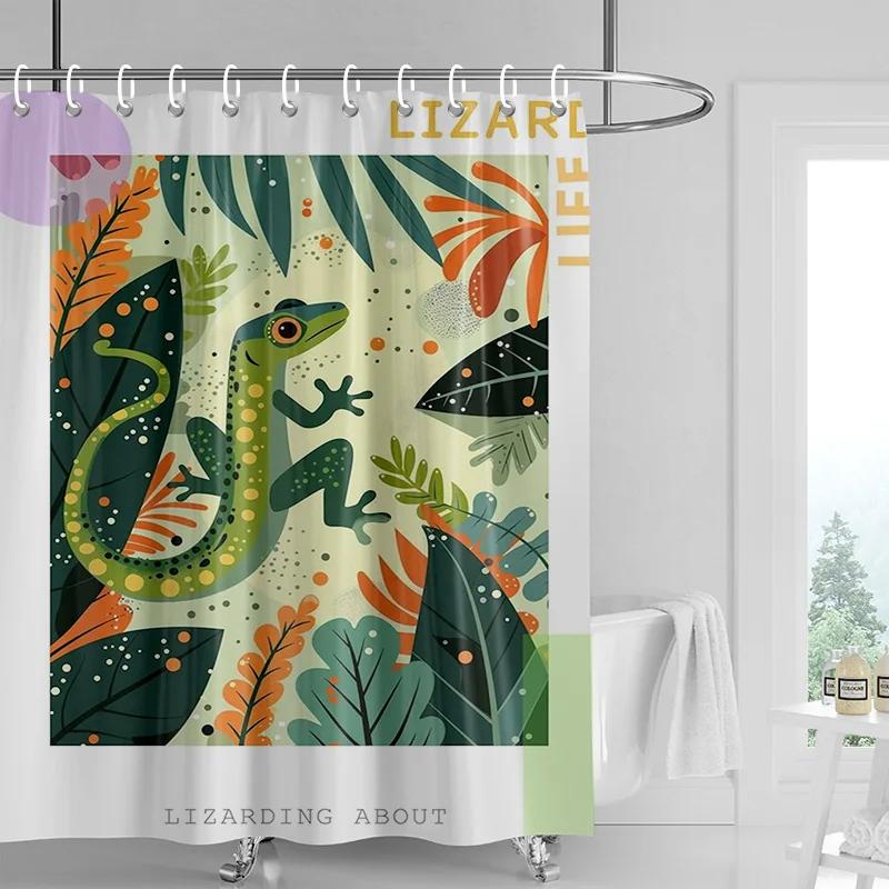 

Nordic Minimalist Figure Illustration Shower Curtain Hotel Homestay Bathroom Partition Curtain Waterproof And Moisture-Proof W60H190(CM)-1 Pcs
