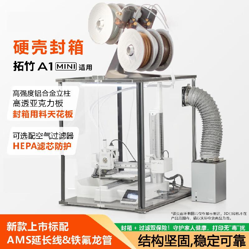 Iterative Space 3D Printer Enclosures & Covers for Bambu Lab A1 Series CN plug (adapter included)