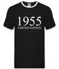 Limited Edition 1955 - Mens Ringer - Birthday Present 69th 69 Gift Age