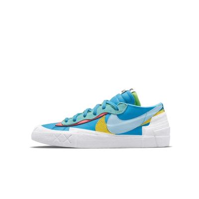 Sacai Blazer Low Kaws Blue Yellow