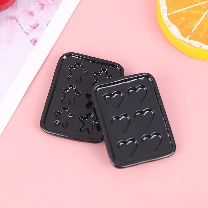 1/12 Miniaturní příslušenství domečku pro panenky Mini talíř Miniaturní pečicí plech domečku pro panenky