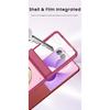 Suitable for Samsung ZFlip8 Magnetic Phone Case with Integrated Anti-peep Film, Matte Finish, Anti-drop, Foldable Protective Cover