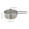 Flour Sifter Powdered Sugar Sifter Stainless Steel Sieve