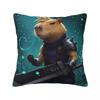 Kawaii Anime Capybara Pillow Cover Fashion Pillow Case For Chair Sofa Home Decoration Cushion Cover Square Pillowcases Gift