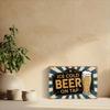 Vintage Metal Tin Sign 12x8 Inch Retro Beer Wall Art for Home Bar Pub Decor