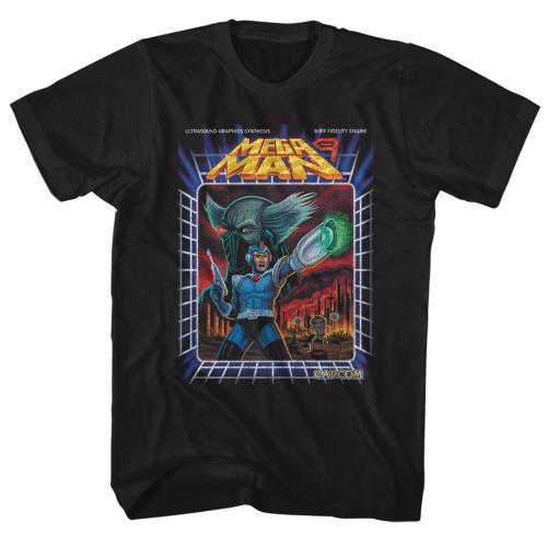 Mega Man Mega Woah Black Adult T-Shirt Unisex T-Shirt XXXXL