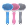 One-Click Pet Hair Remover Stainless Steel Automatic Hair Fading Cat Comb Knotting Dog Brushes Pet Cleaning Grooming Supplies