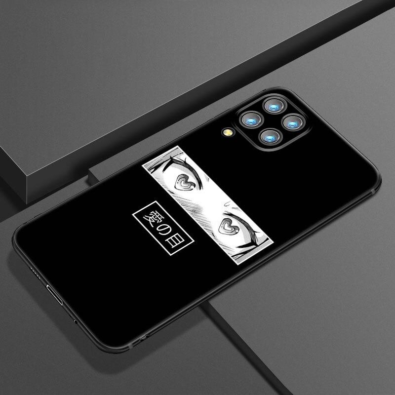 Sad Japanese Anime Aesthetic Phone Case For Samsung A21 A30 A50 A52 S A13 A22 A32 4G A23 A33 A53 A73 5G A12 A31 A51 A70 A71 A72