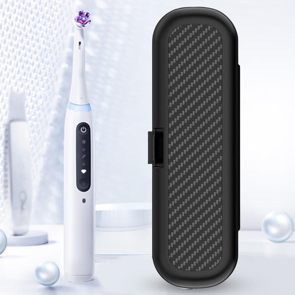 Travel Case Anti-Scratch Hard Case Dust-Proof Portable Toothbrush Holder Snap-On Design for Oral-B/Philips Electric Toothbrush